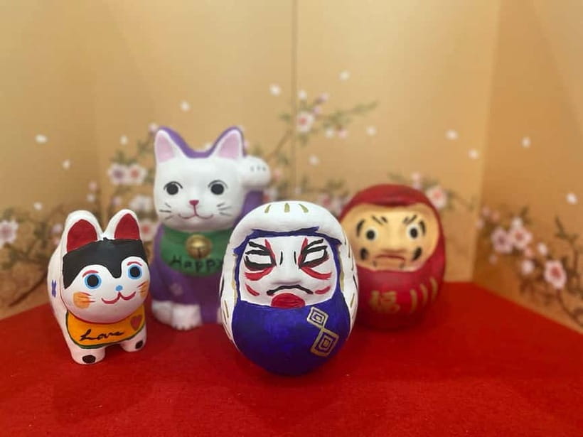 Kyoto: Make Your Own "Daruma" Craft & Painting Workshop - The workshop setting, a renovated boutique studio with real hands-on help