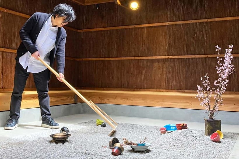 Kyoto: Make Zen Garden and Taste Matcha in Pottery Shop - What You Really Do: Making Your Own Karesansui Garden