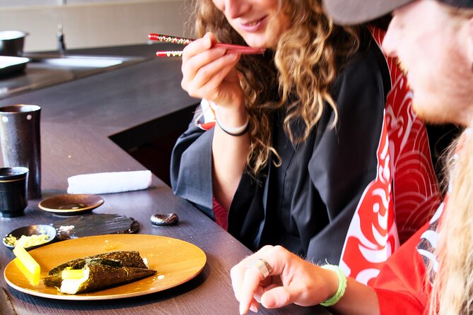 Kyoto Making Wagyu Sushi experience - Lunch is included, and it is not just a snack