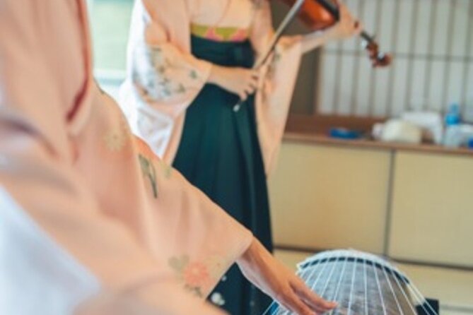 Kyoto: Matcha & Traditional Japanese Music Immersive Experience - Inside Suzaku Garden: Koto and Violin With Traditional and Pop Melodies