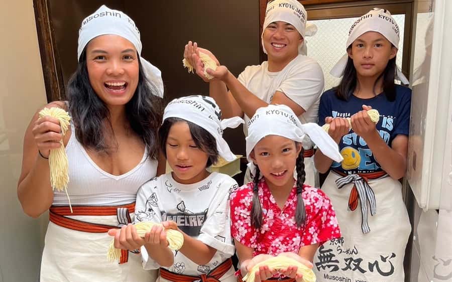 Kyoto Michelin Ramen Workshop or Painting Ramen Essentials - The noodle-making session: what you do and why it’s fun