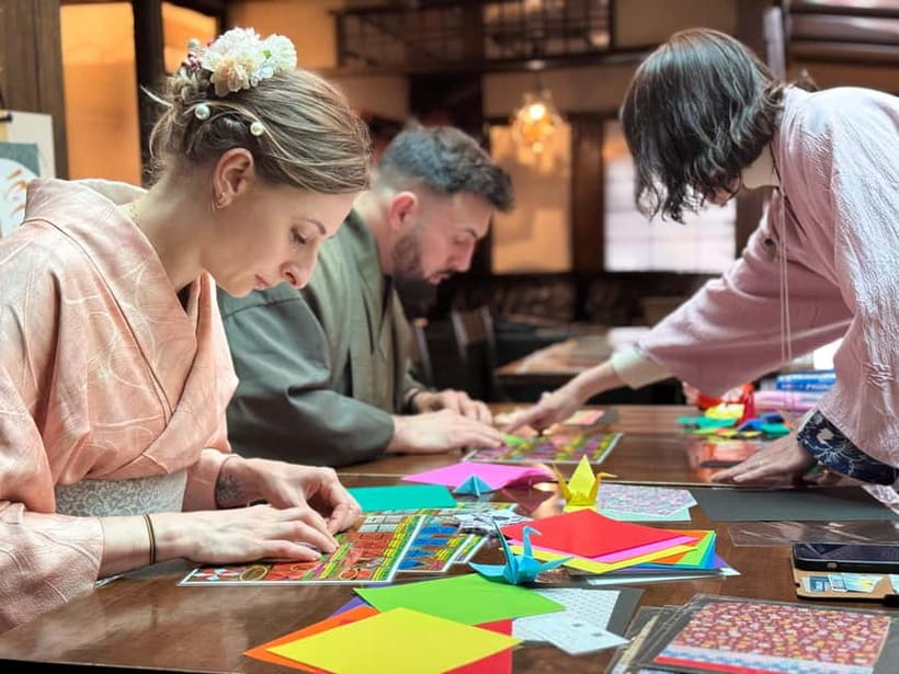 Kyoto: Mindfulness Origami Workshop, Limited 6/8–6/10 - A one-hour Kyoto reset by the Takase River