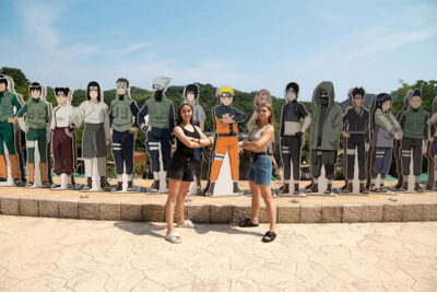 Naruto & Boruto at Nijigen no Mori Entry & Transfer