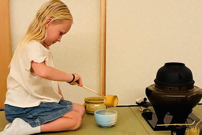 Kyoto Newly Opened Private Tea Ceremony - Sanjo Chasuian - Families welcome, and the private plan helps kids and adults