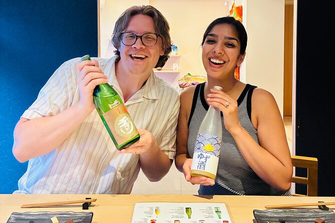 Kyoto: Newly Opened Sake Tasting - Sanjo Chasuian - The 7 sake styles and snack pairings: how to taste like you mean it