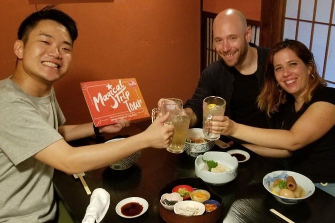 Kyoto Night Foodie Tour in Gion (9+ dishes + 6 Sake tastings) - Stop in Gion: Obanzai and Kyoto vegetable plates