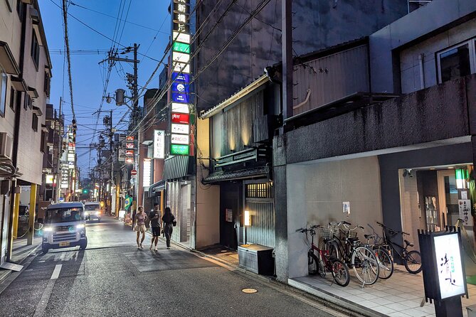 Kyoto Night Walking and Food Tour - Small Group - Ponto-cho at dinner time: the alleyway you understand after walking it