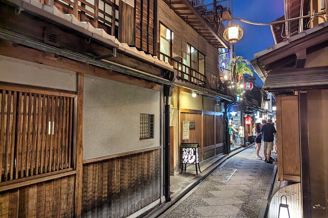 Kyoto Night Walking and Food Tour - Small Group - Two izakaya meals: why this food setup is good value