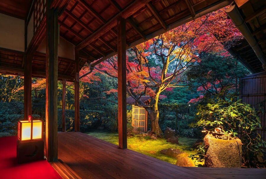 Kyoto: Nighttime Zen Meditation and Matcha Tea Experience - Sehakuan tea room and Kano Sansetsu fusuma paintings