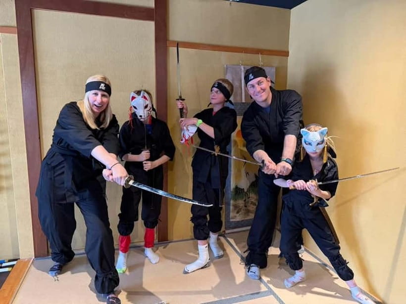 Kyoto: Ninja Experience Cafe Kyoto Gion - Ninja Training, Kyoto Gion Style, From the 6th Floor