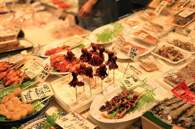 Kyoto: Nishiki Market Guided Tour To Find Their Gourmet - Stop 3, Nishiki Market: Three Snacks and the Ingredient Stories