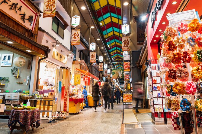 Kyoto: Nishiki Market Guided Tour To Find Their Gourmet - Stop 1, Nishiki Tenmangu Shrine for Luck and Learning