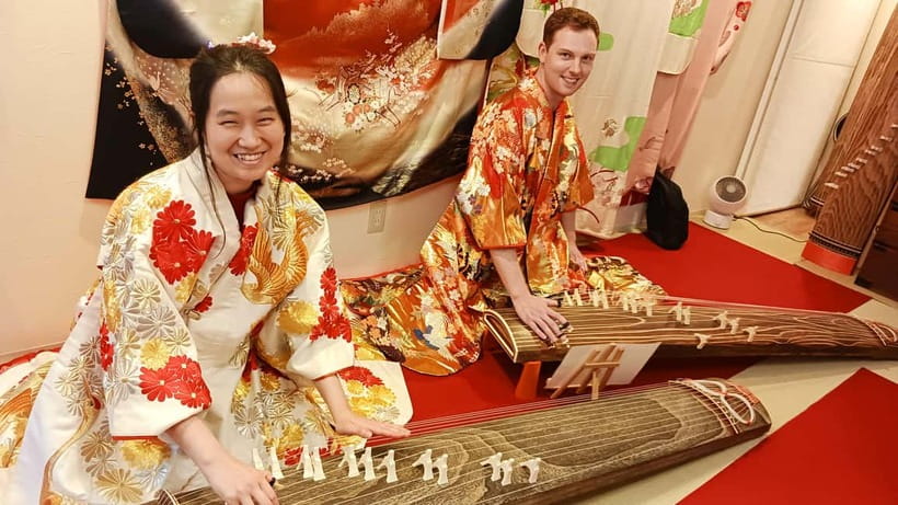 Kyoto: Nishiki Market Tea Ceremony with Koto Performance - Kimono photos and optional koto practice, how to think about the add-ons