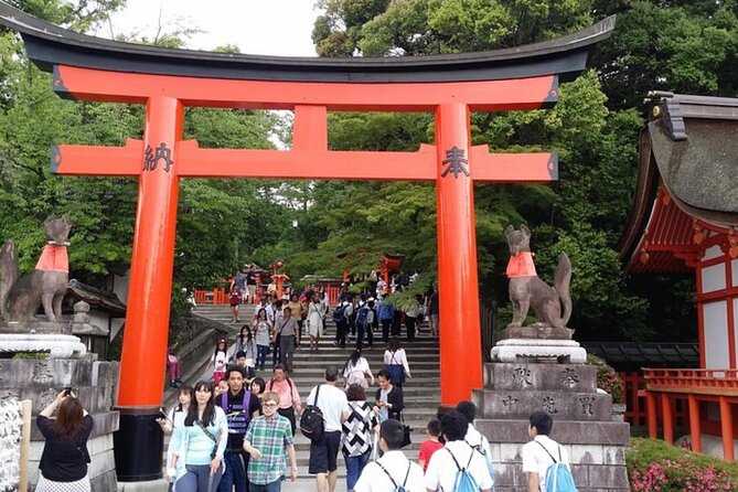 Kyoto, Osaka, Nara Full Day tour by Car English speaking Driver - Fushimi Inari and Gion: Torii Gates and Geisha-District Atmosphere