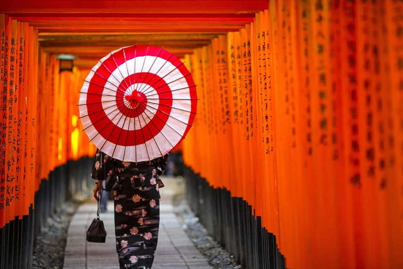 Kyoto/Osaka: Nara, Fushimi Inari Taisha, Arashiyama Bus Tour - Kimono Forest photo stop and the Arashiyama footbath reset
