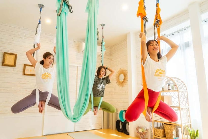Kyoto: Private Aerial Yoga Class - What to bring, what to wear, and who should avoid aerial yoga
