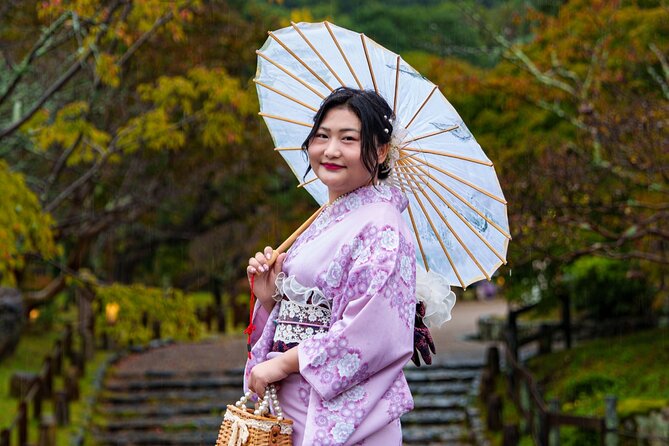 Kyoto Private Kimono Photoshoot for Couple and Solo - Stop-by-Stop: From Maruyama Park to Keage Incline