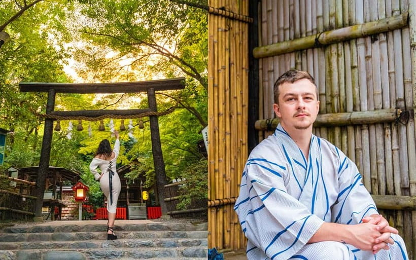 Kyoto: Private Photoshoot Experience in Arashiyama Bamboo - Kimono Forest and Nonomiya Shrine for variety that still feels Kyoto