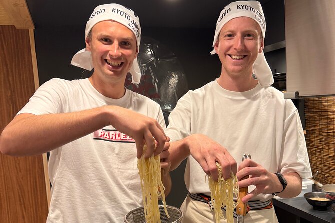 Kyoto Ramen Spoon Painting & Michelin Cooking Class - Temple stops first: Kiyomizu-dera, Kennin-ji, Sanjusangendo
