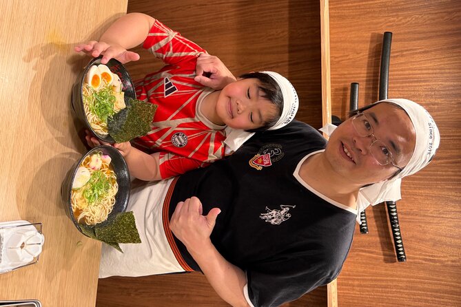 Kyoto Ramen Spoon Painting & Michelin Cooking Class - Cooking your ramen with ingredients provided by the team