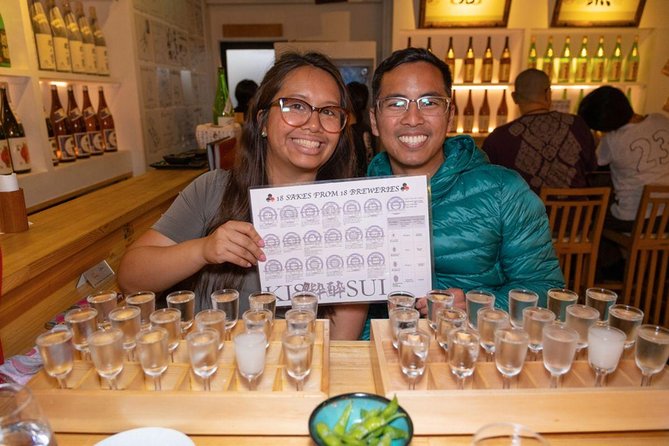 Kyoto Sake Brewery & Tasting Walking Tour - The Tasting Portion: 18 Samples, One Clear Structure