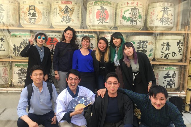 KYOTO Sake Tasting Tour at Local Breweries(tasting fee included) - Guides matter: Seigo, Shinobu, TaM, and Aya