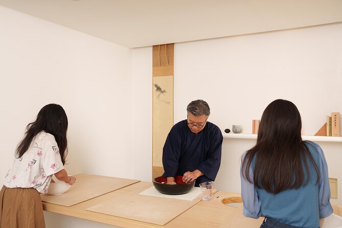 KYOTO SOBA DOJO - Making SOBA & Crafting Dashi Experience - - The 1.5 hour rhythm of a soba dojo class