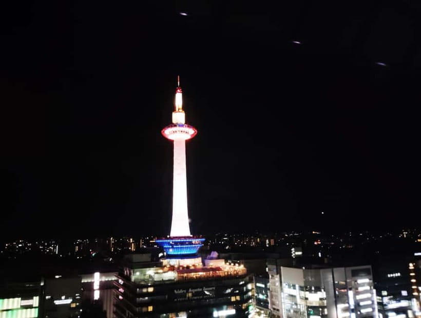 Kyoto: Station and Tower Night Tour with Light Show - Key things to notice before you go
