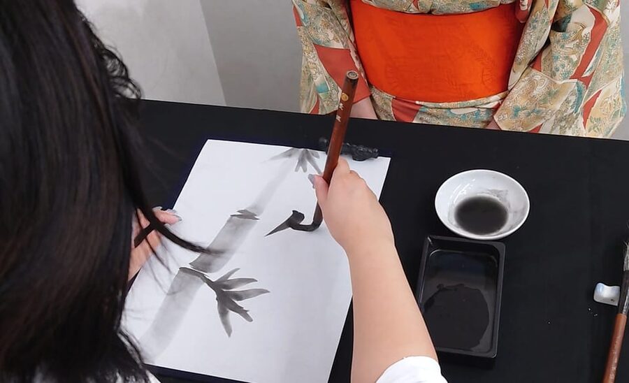 Kyoto: Sumi Ink and Brush Calligraphy Experience - What you take home and how to treat it when you leave