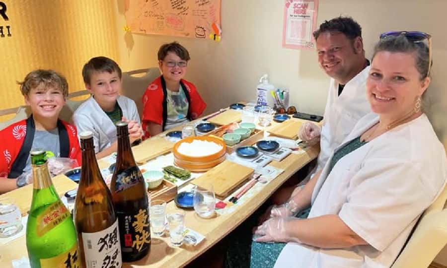 Kyoto: Sushi Making Experience in Kawaramachi - Allergy and diet reality check before you book