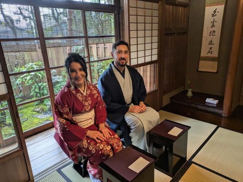 Kyoto: Tea Ceremony Experience in the candle light - When the Room Gets Dark: Candlelight Atmosphere in Action