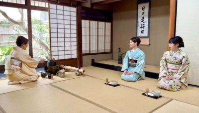 Tea Ceremony in 100-year-old Kyo-Machiya Townhouse
