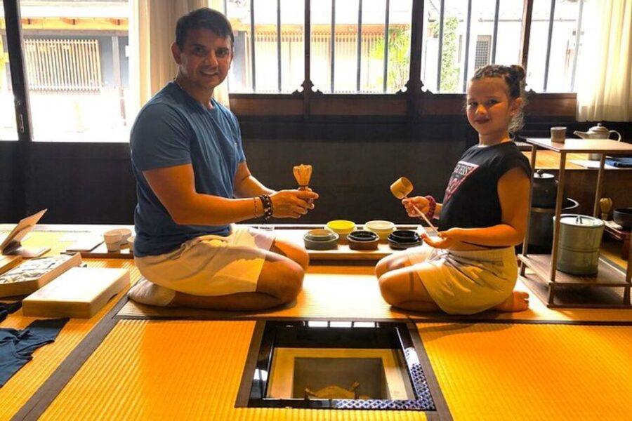 Kyoto: Tea Ceremony Meditation - Make Matcha with Tea Master - Handcrafted Utensils and the Souvenir Moment at the End