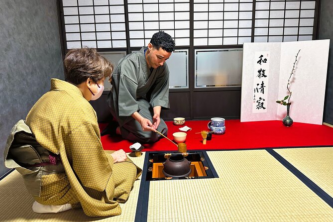 KYOTO Tea Ceremony with kimono near by Imamiya Jinjya Shrine - A Kimono Tea Ceremony Near Imamiya Jinja and Daitoku-ji