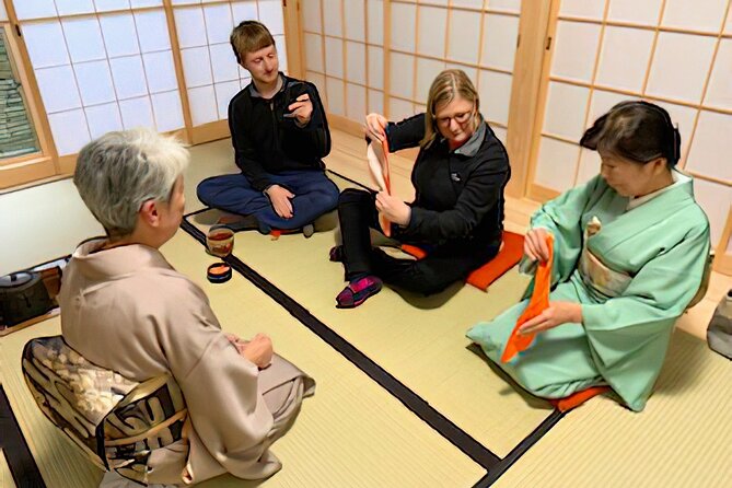 KYOTO Tea Ceremony with kimono near by Imamiya Jinjya Shrine - Who This Tea Ceremony Suits Best