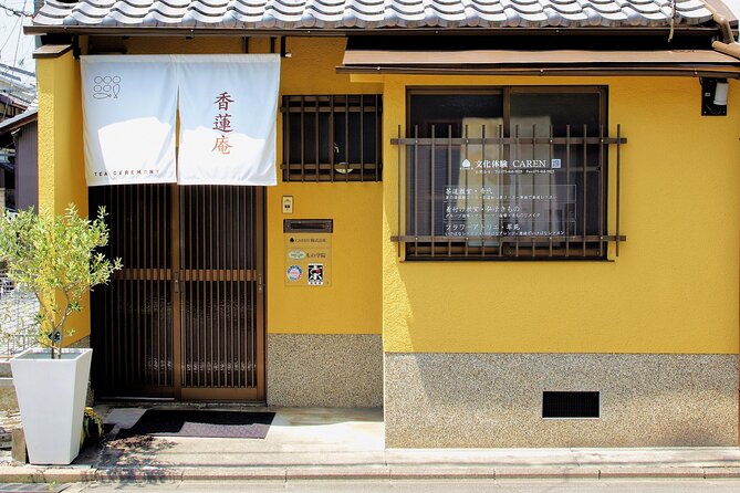 KYOTO Tea Ceremony with kimono near by Imamiya Jinjya Shrine - Tea Master Demonstration and Etiquette Lessons You Can Actually Use