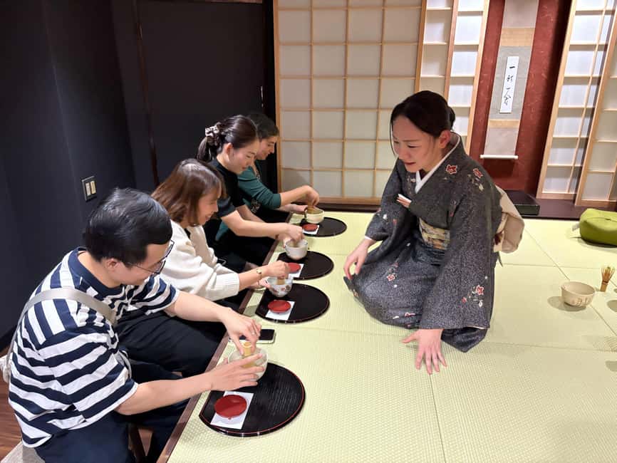 Kyoto: Traditional Tea Ceremony with Matcha & Sweets in Gion - Chair seating turns tradition into something you can enjoy