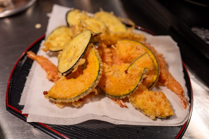 Kyoto Udon and Tempura Cooking Class with Professional Chefs - The Meal: Eat Your Udon, Sushi, Tempura, Then Mini Sake Tasting