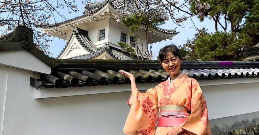 Kyoto: Visit Mario Papa's hometown and great lunch⭐️ - Sonobe Castle and the oldest Tenmangu Shrine stop