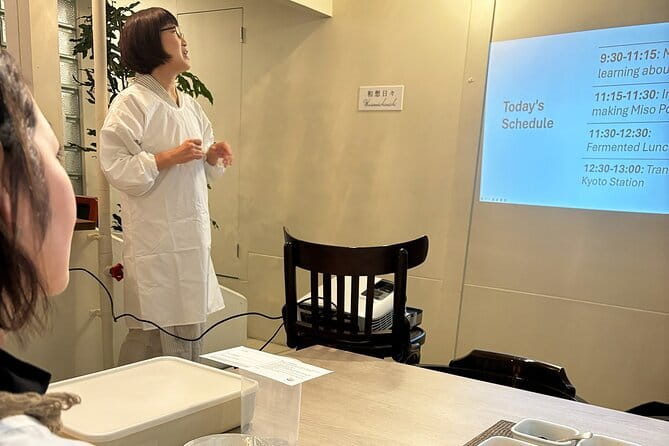Kyoto: White Miso Cooking Class & Fermented Food Course Lunch - Potage soup with your miso, then a fermented food lunch
