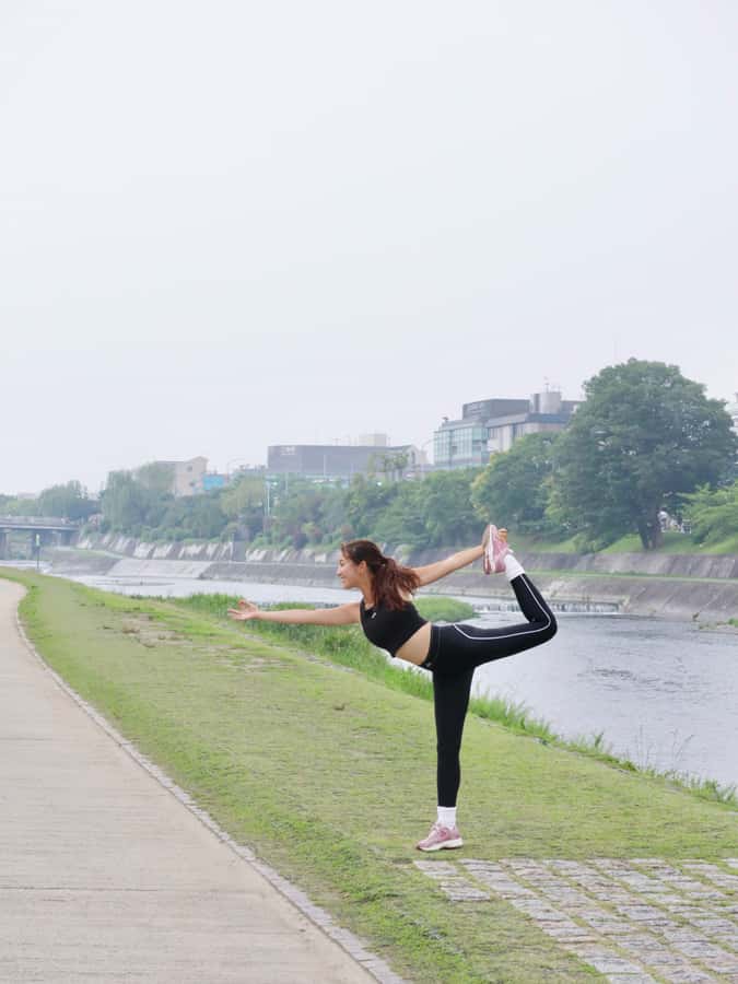 Kyoto: Yoga Class by Kamo river - Your 1-Hour Session With Aska: What You Can Expect