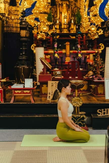 Kyoto: Yoga Session in a Japanese Temple with a Meal - Temple Yoga and Japanese Philosophy, Not Just a Workout
