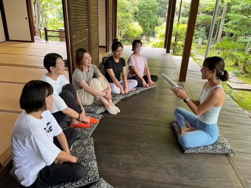 Kyoto: Zen and Yoga Experience at Myoshinji Temple - Japanese tea and Q&A: making it click
