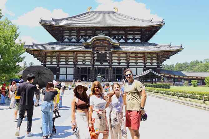 Luxury Kyoto 1-Day Private Car Tour with Nara & Osaka Options - Entering The Kinkaku-ji Glow: Golden Temple With Zen Gardens