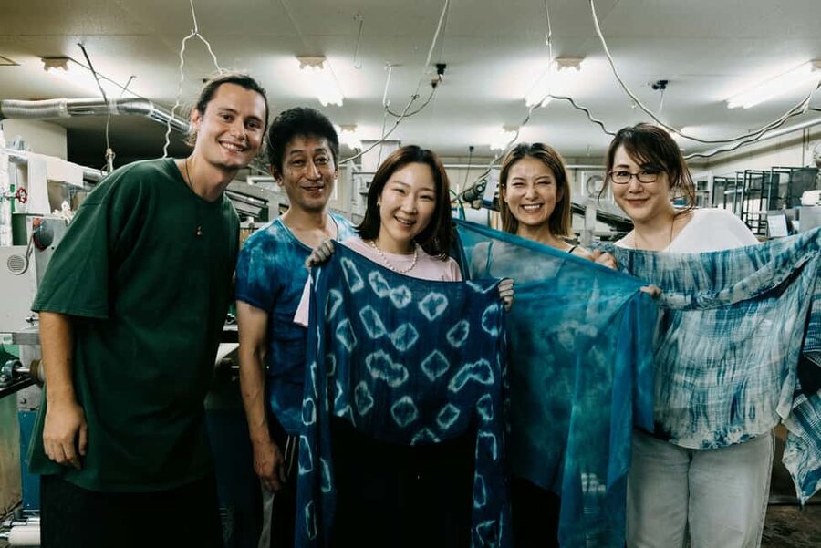 Natural Indigo Dyeing with Local Masters (Private Atelier) - Finding your way into a genuine Kyoto indigo atelier
