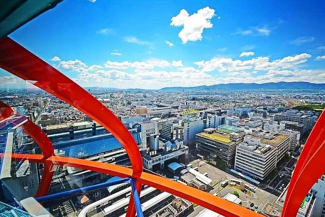Nidec Kyoto Tower Observation Deck Admission Ticket - The 360-degree view: temples, city blocks, and distant mountains