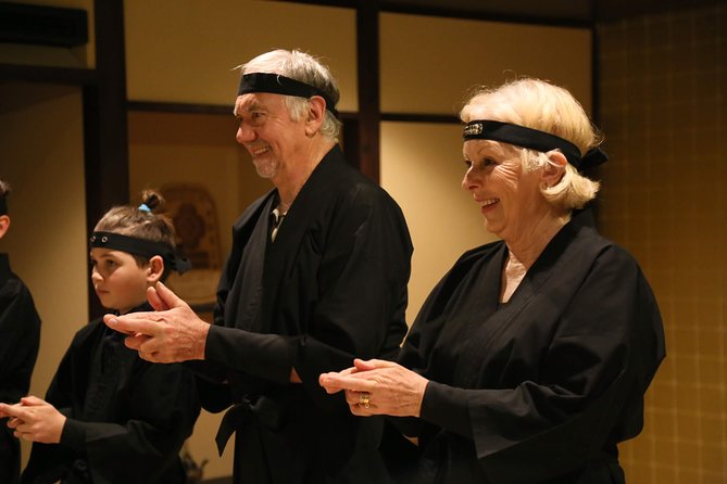 Ninja 1-hour Hands-on Lesson by Japanese master in Kyoto -Entry - Ninja training 101 in a Kyoto dojo, what the 1 hour covers