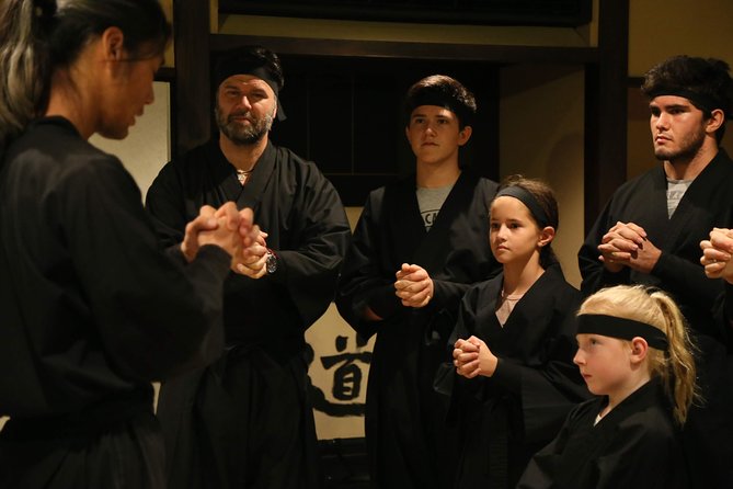 Ninja 2-hour Hands-on Lesson by Japanese master in Kyoto -Medium - Best Times to Fit This into Your Kyoto Day