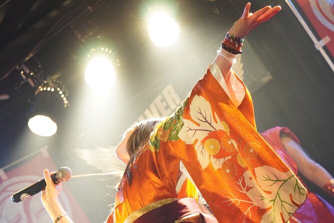 Ninja and Rock Show in Kyoto(1 Drink Included) - SILVERWINGS timing: doors at 5:00, show around 5:30 to 7:00