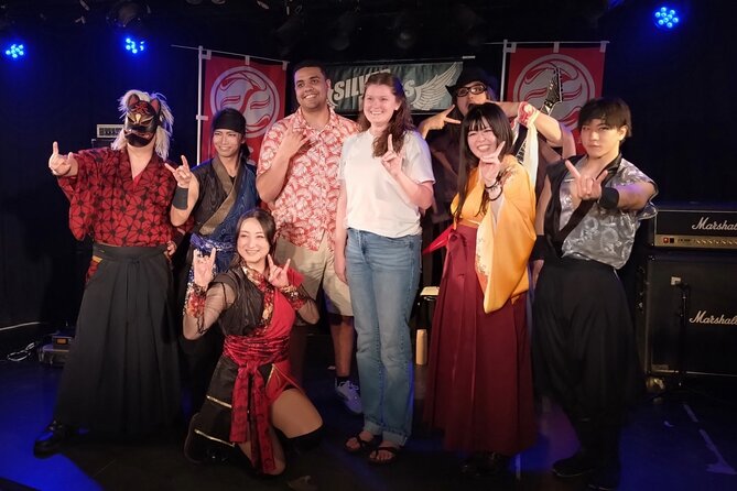 Ninja and Rock Show in Kyoto(1 Drink Included) - KANADETE live rock set: Japanese melodies meet full power